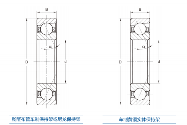 7200AC軸承,內徑10,外徑30,寬度9,角接觸球軸承